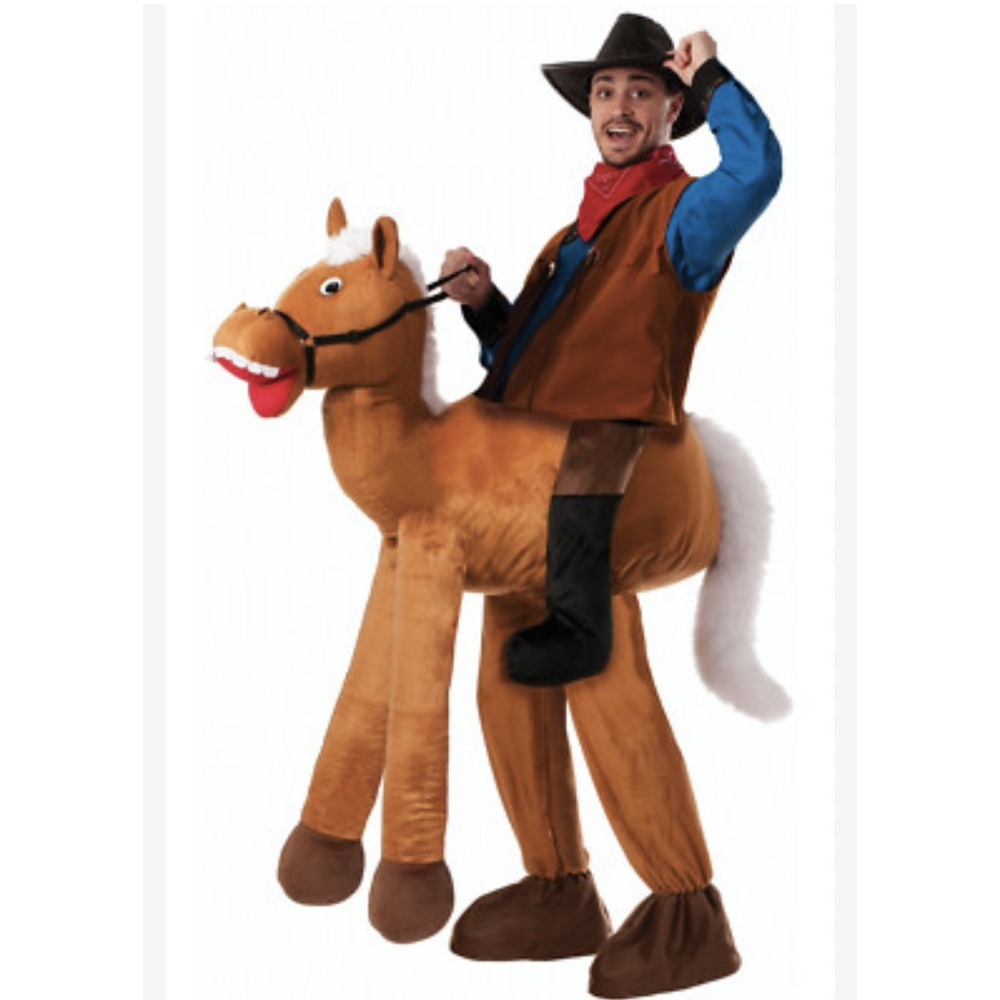 Ride A Horse adult standard western ranch cowboy fun parade stage party costume